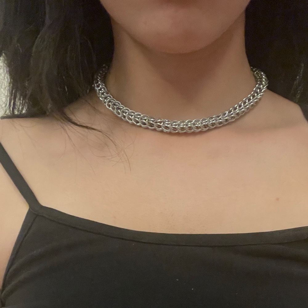 Handmade Persian Chainmaille Necklace